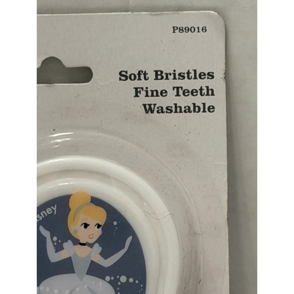 Disney Baby Princess Brush and Comb Set Cinderella White P89016 New
